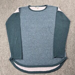 Smartwool Sweater Womens Medium Green Shadow Pine Crewneck Long Sleeve Baselayer